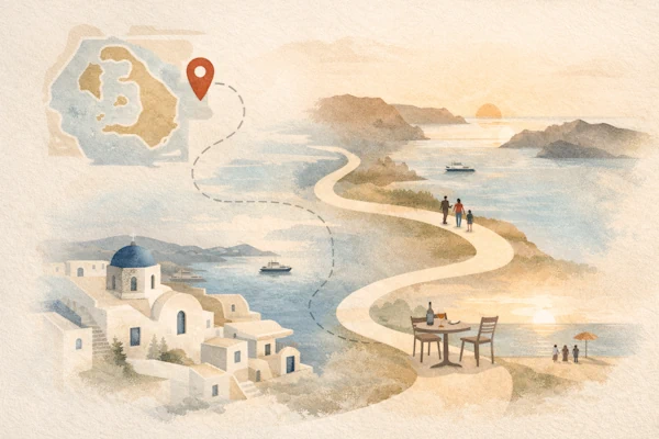 Private Santorini Tour Designed Around Your Travel Style